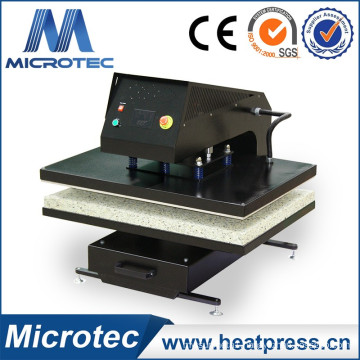 Mass Prod Pneumatic Large Format Draw-out Heat Press